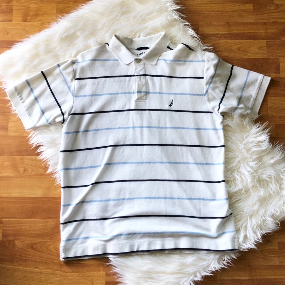 EUC Nautica Pima Cotton Polo